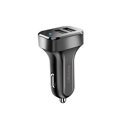 АЗП USAMS US-CC087 C13 2.1A Dual USB Car Charger 34521 фото