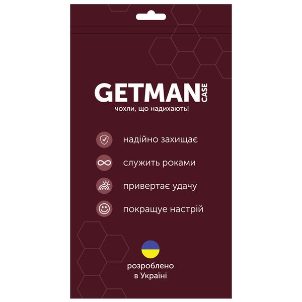 TPU чехол GETMAN Ease logo усиленные углы для Apple iPhone 16 Pro (6.3") 73461 фото