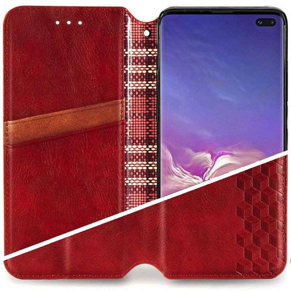 Кожаный чехол книжка GETMAN Cubic (PU) для Xiaomi Mi 10T Lite / Redmi Note 9 Pro 5G 41240 фото