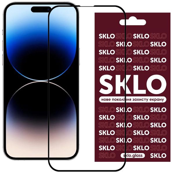 Захисне скло SKLO 3D для Apple iPhone 15 Plus / 16 Plus (6.7") 65407 фото