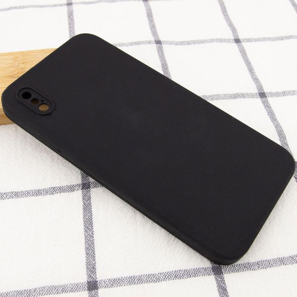 Silicone Case Square Full Camera Protective (AA) NOLOGO для Apple iPhone X / XS (5.8") 72151 фото