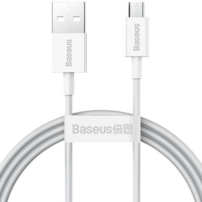 Дата кабель Baseus Superior Series Fast Charging MicroUSB Cable 2A (2m) (CAMYS-A) 56085 фото