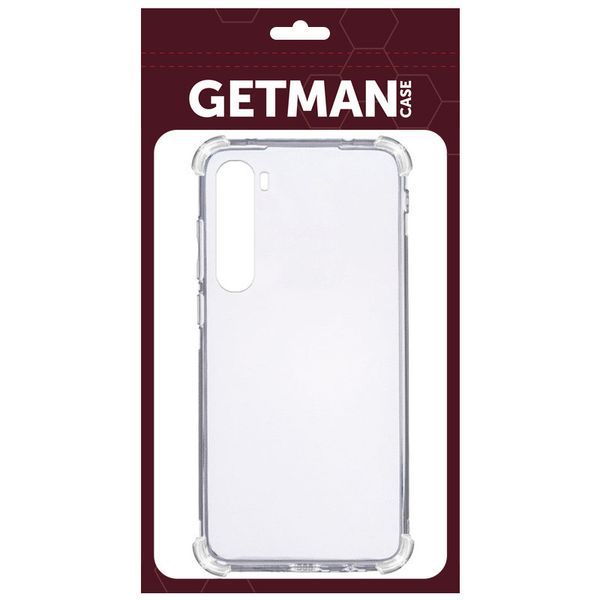 TPU чохол GETMAN Ease logo посилені кути для OnePlus Nord 38856 фото