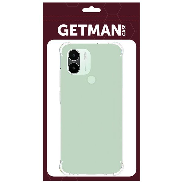 TPU чохол GETMAN Ease logo посилені кути Full Camera для Xiaomi Redmi A1+ / Poco C50 / A2+ 71683 фото