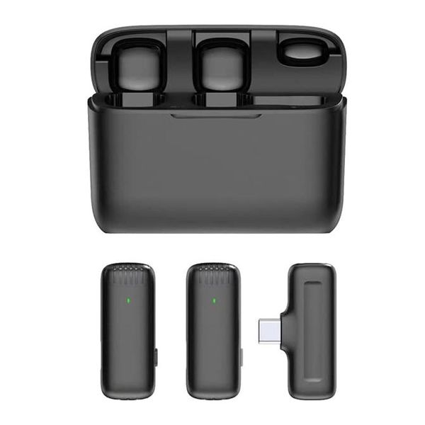 Уценка Микрофон петличный для телефона J13 Bluetooth 3in1 USB-C 72830 фото