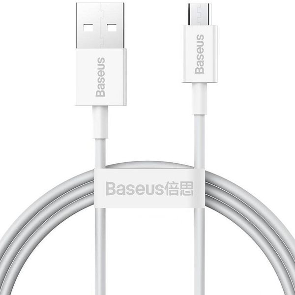 Дата кабель Baseus Superior Series Fast Charging MicroUSB Cable 2A (2m) (CAMYS-A) 56085 фото