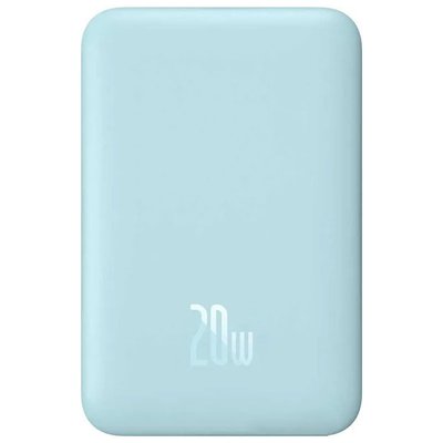 Портативное ЗУ Power Bank Baseus Magnetic Mini OS 20W c БЗУ 10000 mAh (PPCX110105) 66019 фото