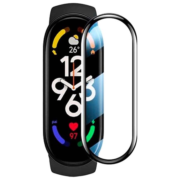 Полімерна плівка 3D (full glue) (тех.пак) для Xiaomi Mi Band 7 54453 фото