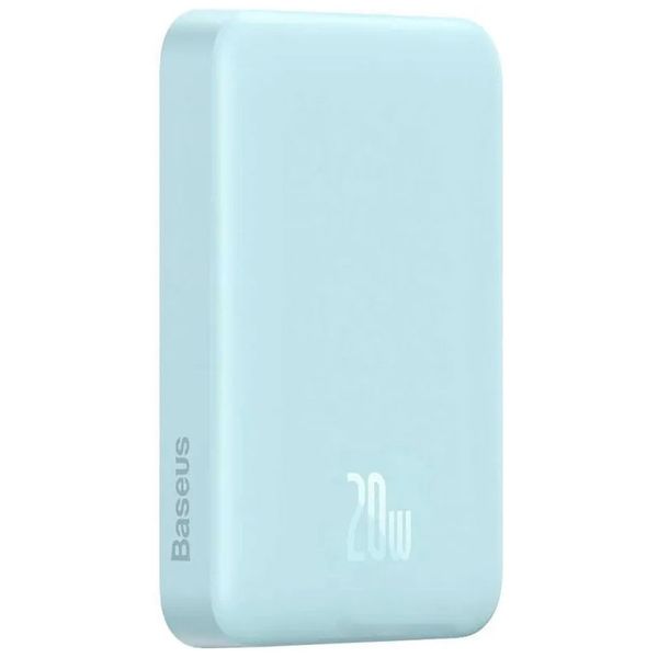 Портативное ЗУ Power Bank Baseus Magnetic Mini OS 20W c БЗУ 10000 mAh (PPCX110105) 66019 фото