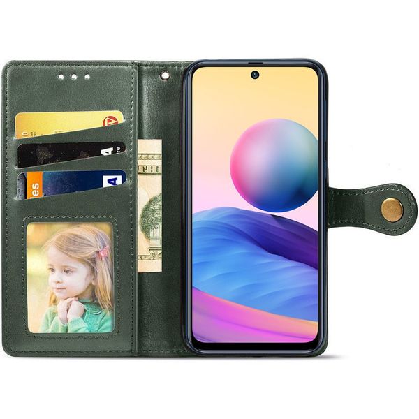 Шкіряний чохол книжка GETMAN Gallant (PU) для Xiaomi Redmi Note 13 Pro+ 68736 фото