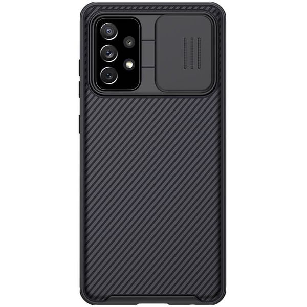 Карбоновая накладка Nillkin Camshield (шторка на камеру) для Samsung Galaxy A72 4G / A72 5G 47154 фото