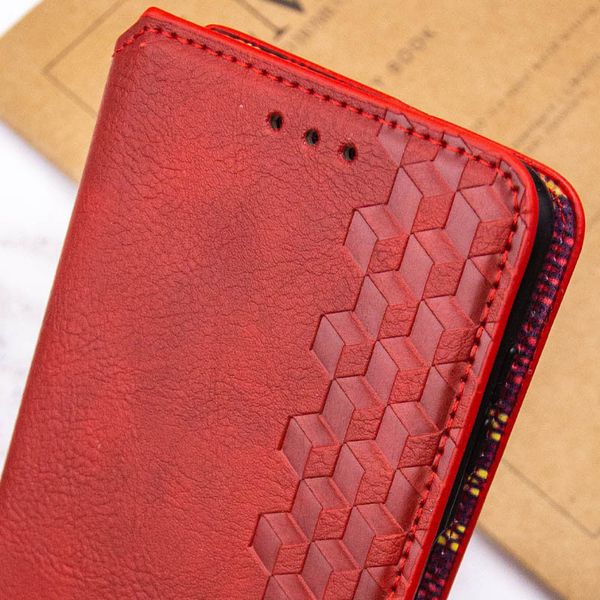 Шкіряний чохол книжка GETMAN Cubic (PU) для Xiaomi Redmi A3 69632 фото