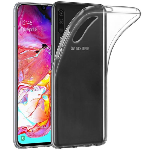 TPU чохол Epic Transparent 1,5mm для Samsung Galaxy A70 (A705F) 60208 фото