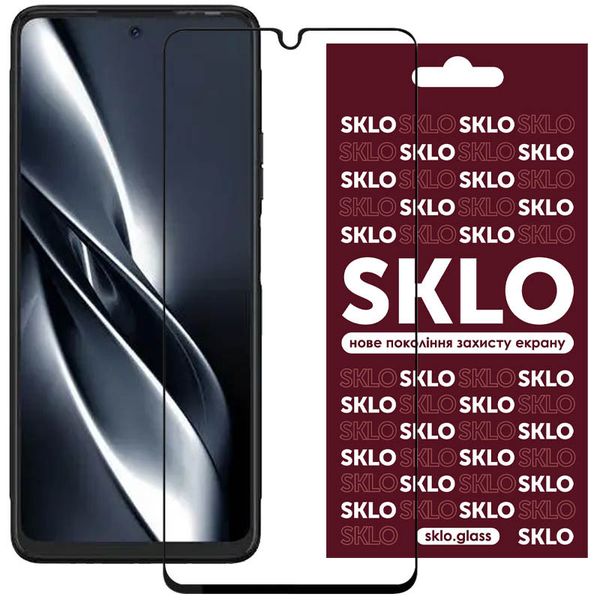 Защитное стекло SKLO 3D для TECNO Pova 3 (LF7n) 57398 фото