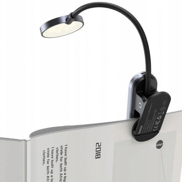 Лампа Baseus Comfort Reading Mini Clip Lamp (DGRAD-0) 63748 фото