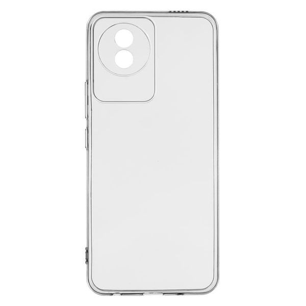 TPU чохол Epic Transparent 1,5mm Full Camera для Vivo Y02 67064 фото