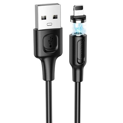 Дата кабель Borofone BX41 Amiable USB to Lightning (1m) 55402 фото