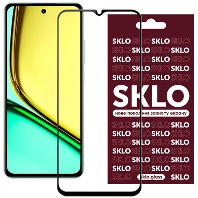 Захисне скло SKLO 3D для Realme C67 4G 71825 фото