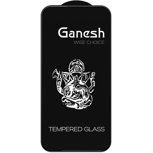 Захисне скло Ganesh (Full Cover) для Apple iPhone 15 / 16 (6.1") 65490 фото