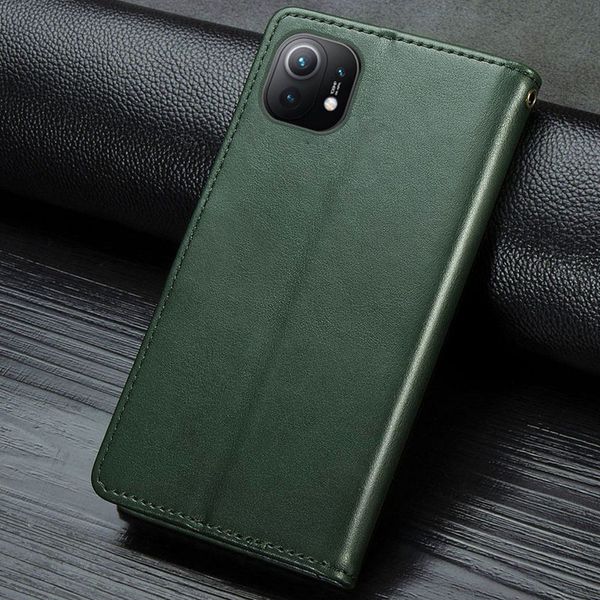 Кожаный чехол книжка GETMAN Gallant (PU) для Xiaomi Mi 11 41860 фото