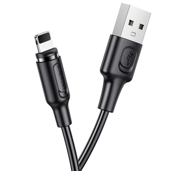 Дата кабель Borofone BX41 Amiable USB to Lightning (1m) 55402 фото