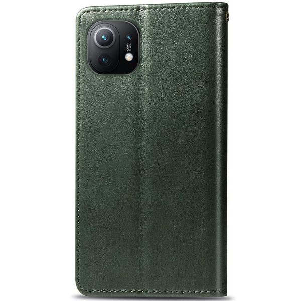 Кожаный чехол книжка GETMAN Gallant (PU) для Xiaomi Mi 11 41860 фото