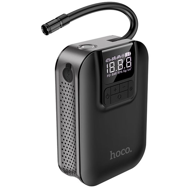 Автомобильный насос Hoco S53 Breeze portable portable smart air pump 71139 фото