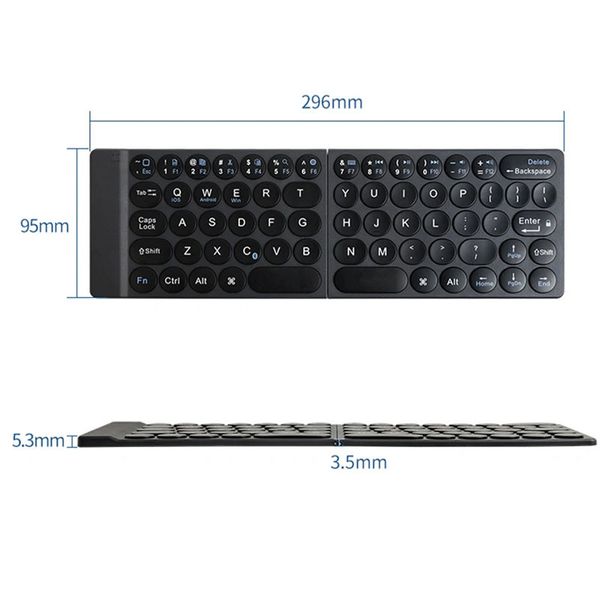 Уценка Клавиатура WIWU Fold Mini Keyboard FMK-01 70332 фото