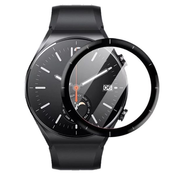 Полімерна плівка 3D (full glue) (тех.пак) для Xiaomi Watch S1 57638 фото