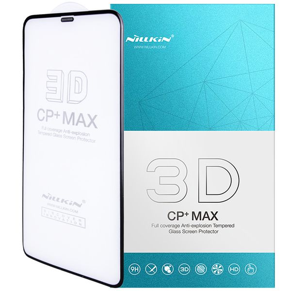 Захисне скло Nillkin (CP+ max 3D) (full glue) для Apple iPhone 11 Pro Max (6.5") / XS Max (6.5") 31762 фото