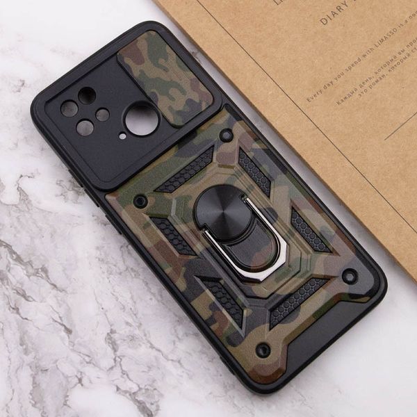 Ударостійкий чохол Camshield Serge Ring Camo для Xiaomi Redmi 10C 54151 фото