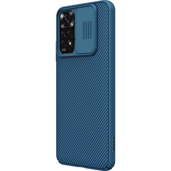 Карбоновая накладка Nillkin Camshield (шторка на камеру) для Xiaomi Redmi Note 11S 54523 фото