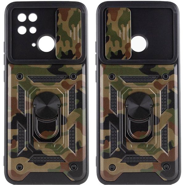 Ударостійкий чохол Camshield Serge Ring Camo для Xiaomi Redmi 10C 54151 фото