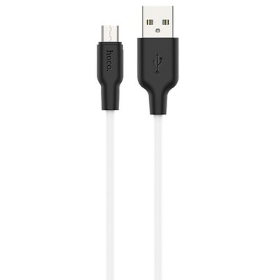 Дата кабель Hoco X21 Plus Silicone MicroUSB Cable (1m) 35239 фото