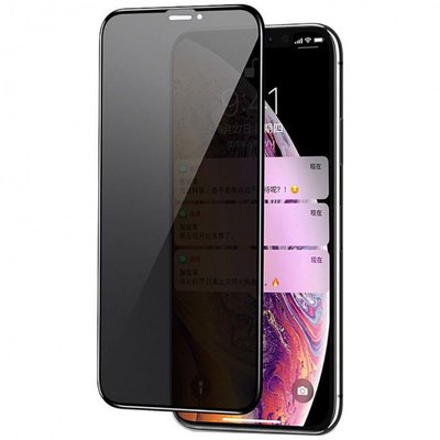 Захисне скло Privacy 5D (тех.пак) для Apple iPhone 12 Pro Max (6.7") 40414 фото