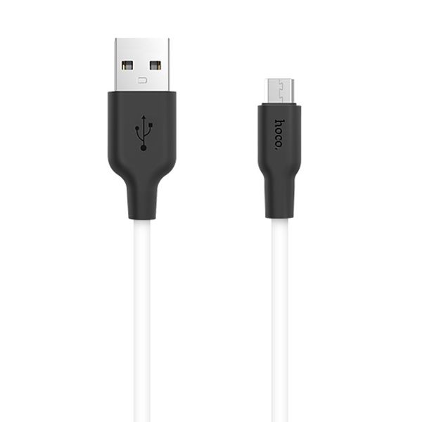 Дата кабель Hoco X21 Plus Silicone MicroUSB Cable (1m) 35239 фото