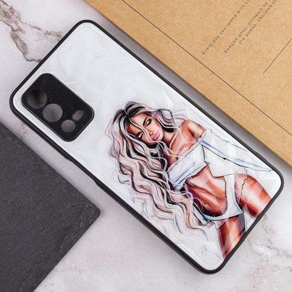 TPU+PC чехол Prisma Ladies для Oppo A55 4G 54859 фото