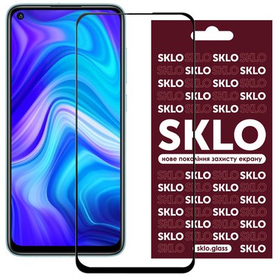 Защитное стекло SKLO 3D для Xiaomi Redmi Note 9 / Redmi 10X / Note 9T / Note 9 5G 36563 фото