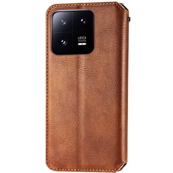 Кожаный чехол книжка GETMAN Cubic (PU) для Xiaomi 13 Pro 63401 фото