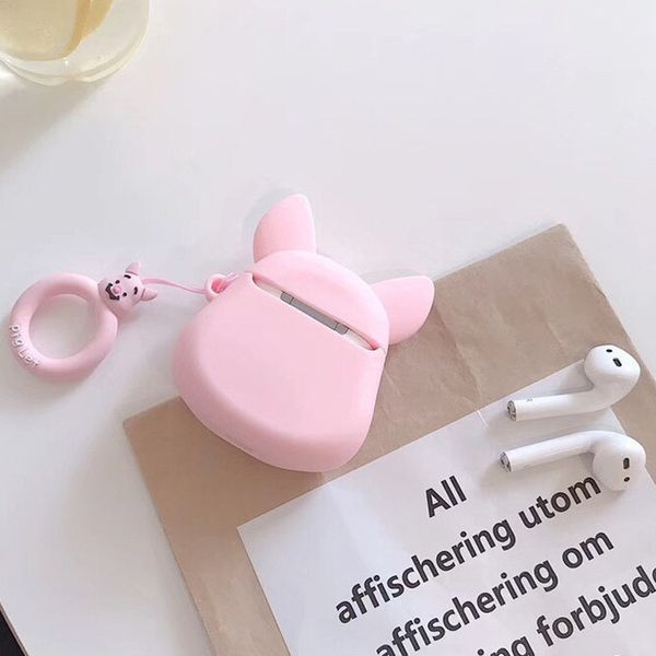 Силиконовый футляр Disney series для наушников AirPods + кольцо 34695 фото