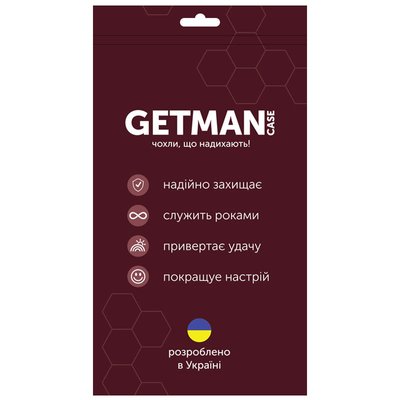 TPU чехол GETMAN Ease logo усиленные углы для Apple iPhone 12 Pro Max (6.7") 40423 фото