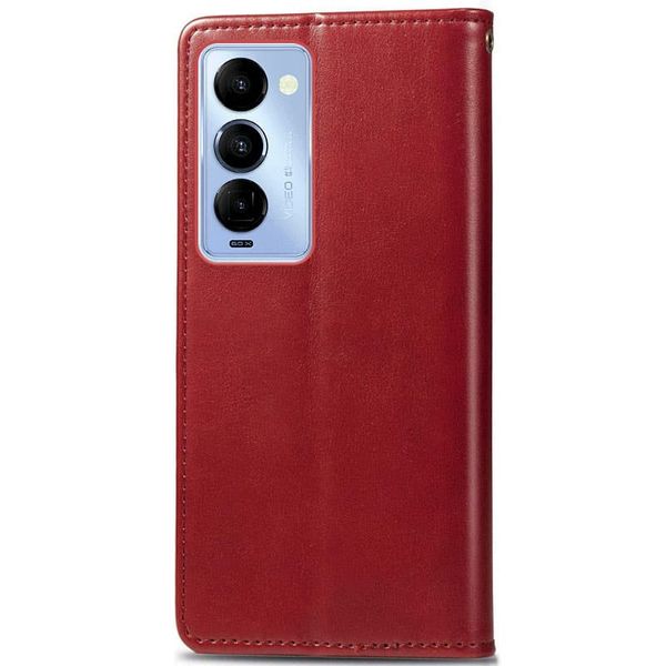 Кожаный чехол книжка GETMAN Gallant (PU) для TECNO Camon 18 / 18P 53188 фото