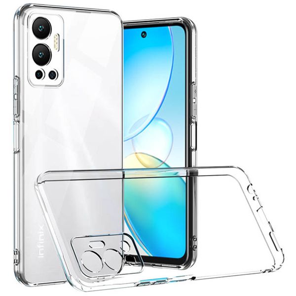 TPU чохол Epic Transparent 1,5mm Full Camera для Infinix Hot 12 Play 63126 фото