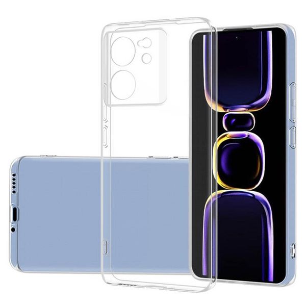 TPU чехол Epic Transparent 1,5mm Full Camera для Xiaomi 13T / 13T Pro 66551 фото