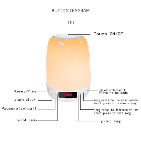 Ночник Kids Dream H03 with Bluetooth and APP 3000 mAh 65884 фото