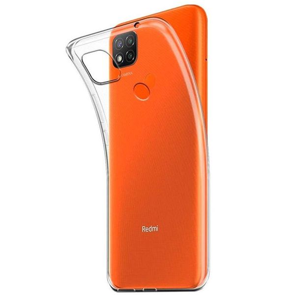 TPU чохол Epic Transparent 1,5mm Full Camera для Xiaomi Redmi 9C 53852 фото