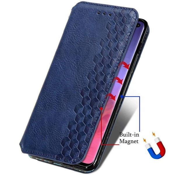 Кожаный чехол книжка GETMAN Cubic (PU) для Xiaomi Redmi 10 50447 фото