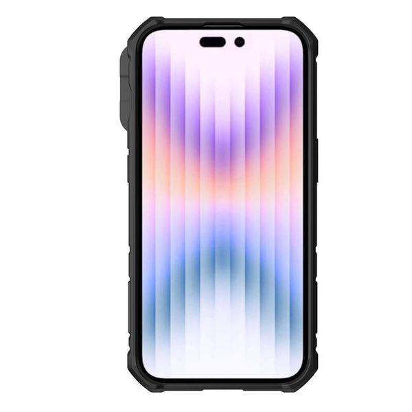 TPU+PC чохол Nillkin CamShield Armor Pro no logo (шторка на камеру) для Apple iPhone 14 Pro (6.1") 56037 фото