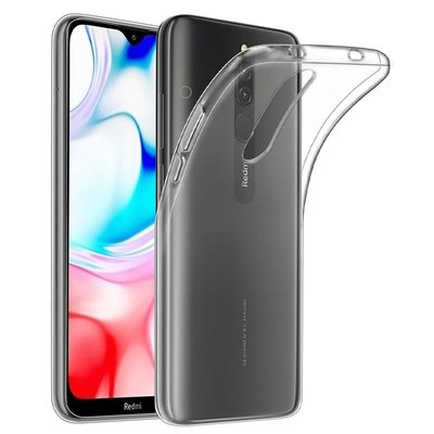 TPU чохол Epic Transparent 1,5mm для Xiaomi Redmi 8 56705 фото