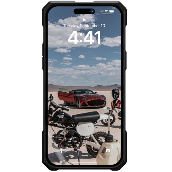 Ударостійкий чохол UAG Monarch Pro with MagSafe Leather для Apple iPhone 15 Plus / 14 Plus (6.7") 65589 фото